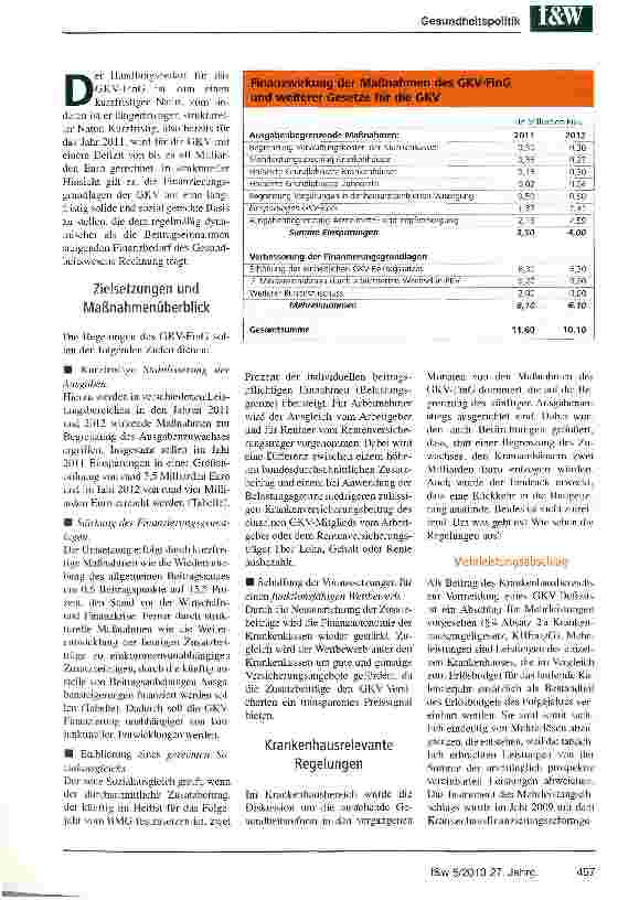 Vorschauseite 2: Zuwachsbegrenzung statt Kürzung