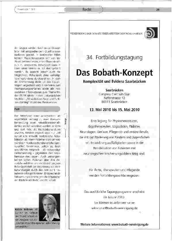 Vorschauseite 2: Reha-Sport statt Heilmittelverordnung?