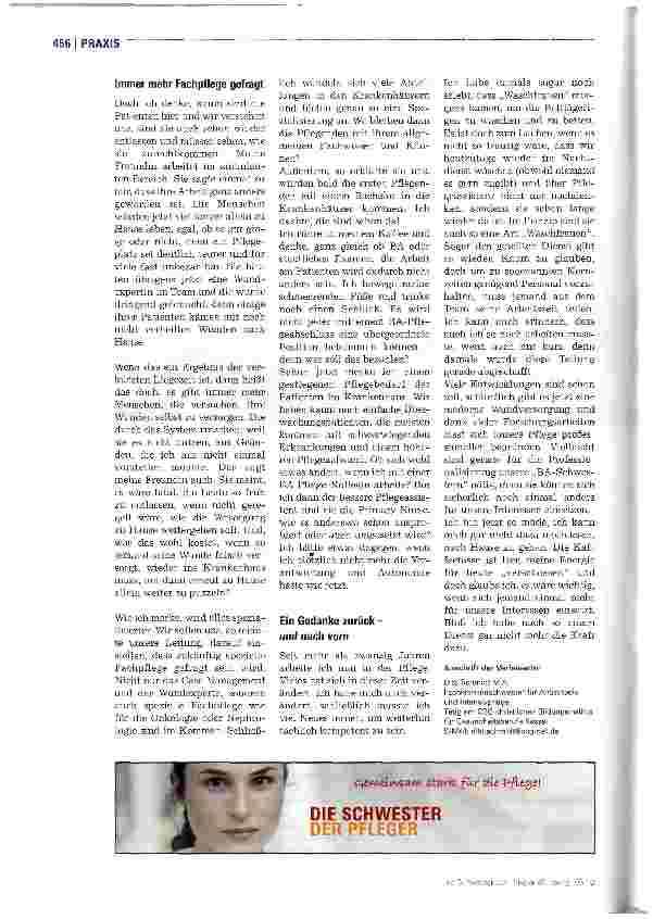 Vorschauseite 3: Pflege im Eilschritt