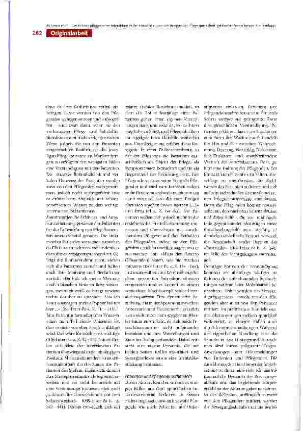 Vorschauseite 2: Gestaltung pflegerischer Interaktion in der Rehabilitation - am Beispiel der Pflege querschnittgelähmter Menschen im Krankenhaus