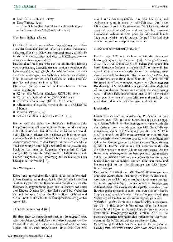 Vorschauseite 4: Apparativ-assistive Bewegungstherapie in der Schlaganfallrehabilitation