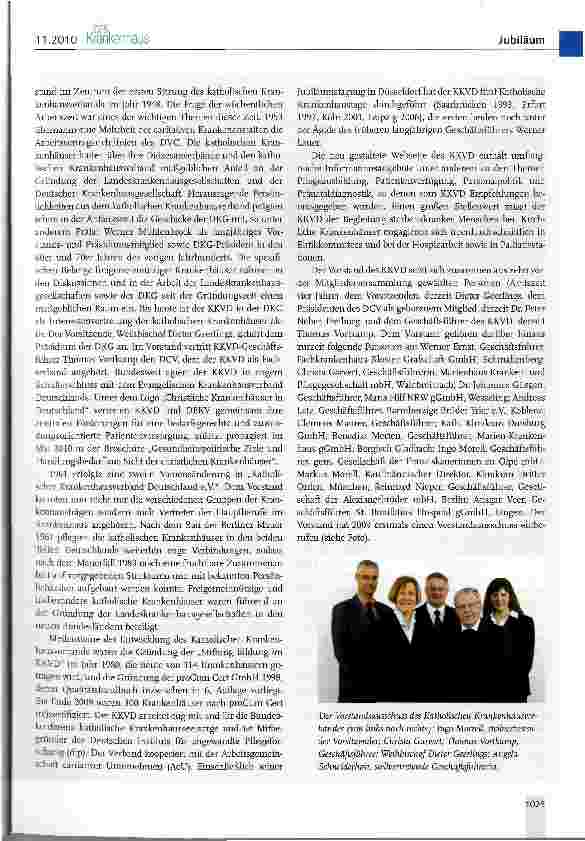 Vorschauseite 4: 100 Jahre KKVD
