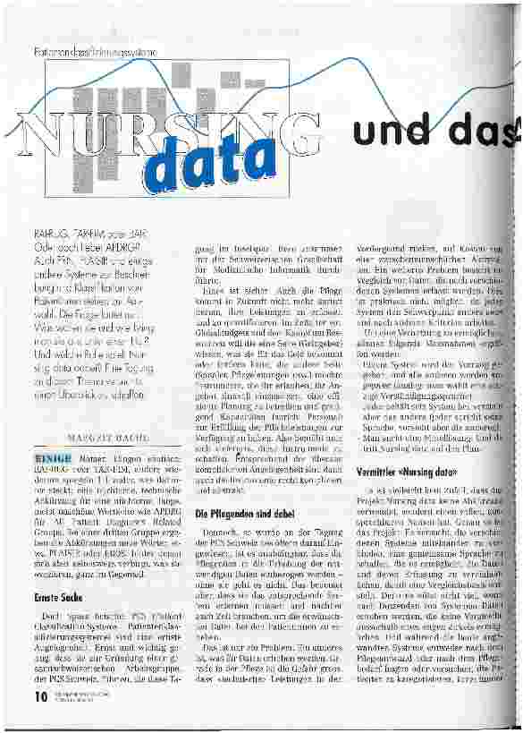 Vorschauseite 1: Nursing data und das Abkürzungschinesisch