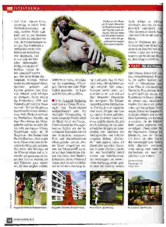 Vorschauseite 3: Kunst im Krankenhaus