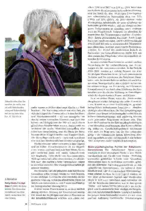 Vorschauseite 2: Revolutionieren die Babyboomer das Alter?