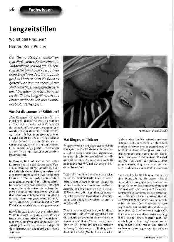 Vorschauseite 1: Langzeitstillen