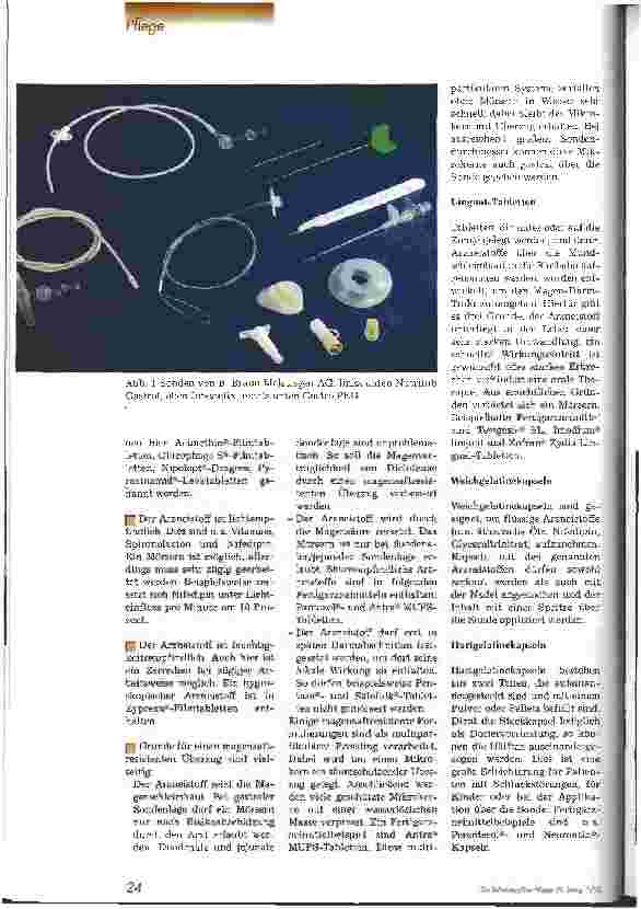 Vorschauseite 3: Erklärungsbedürftige Applikationsformen Teil 5: Applikation von Medikamenten über Ernährungssonden