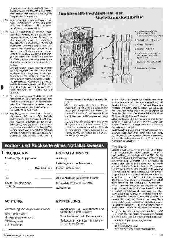 Vorschauseite 2: Narkose und maligne Hyperthermie