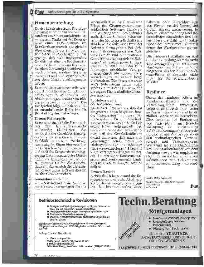 Vorschauseite 4: Anforderungen an EDV-Systeme aus wirtschaftlicher und technologischer Sicht