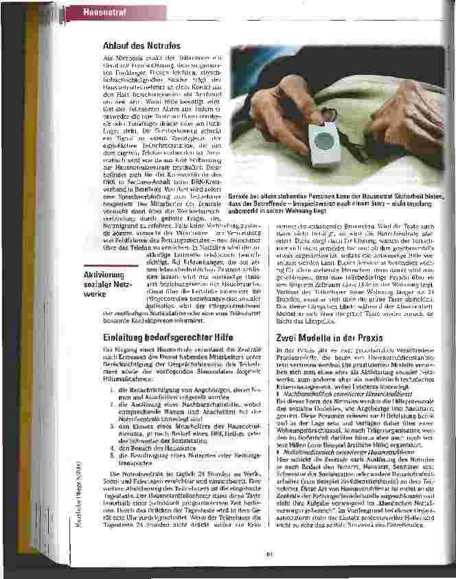 Vorschauseite 2: Ein Schwätzchen inklusive Hausnotrufdienste in Deutschland: Organisation und Praxis am Beispiel Sachsen-Anhalt