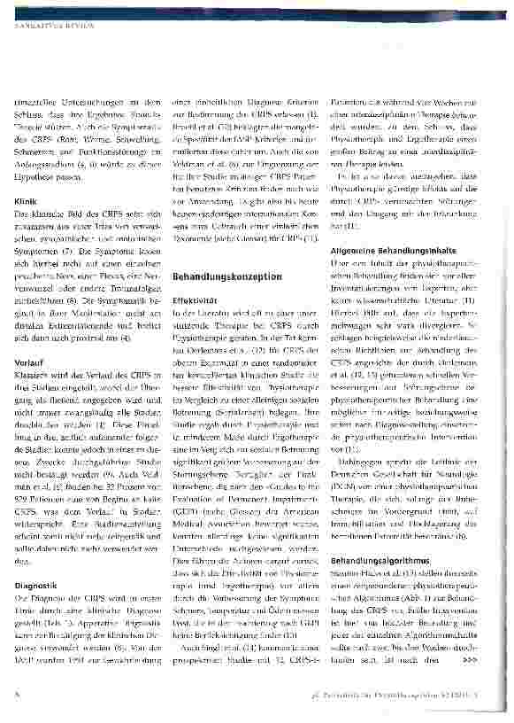Vorschauseite 3: Complex Regional Pain Syndrome (CRPS)