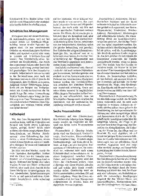 Vorschauseite 2: Damit die Versorgungskette keinen Riss hat