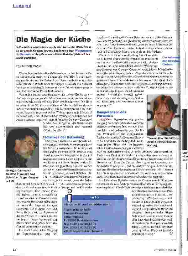Vorschauseite 1: Die Magie der Küche