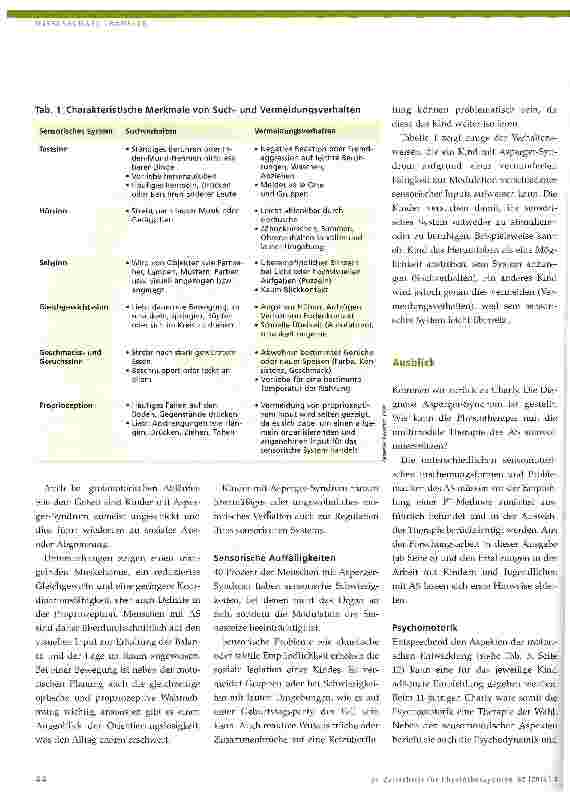 Vorschauseite 3: Fallbeispiel Asperger-Syndrom