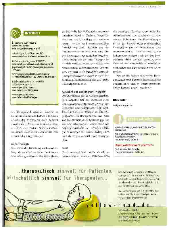 Vorschauseite 4: Fallbeispiel Asperger-Syndrom