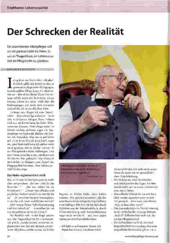 Vorschauseite 1: Der Schrecken der Realität