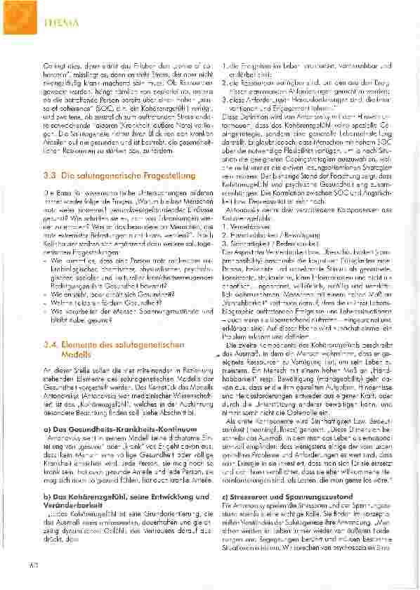 Vorschauseite 3: Von der Krankenheilung zur vorbeugenden Orientierung