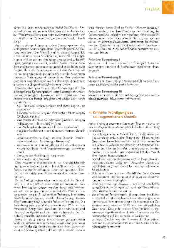 Vorschauseite 4: Von der Krankenheilung zur vorbeugenden Orientierung