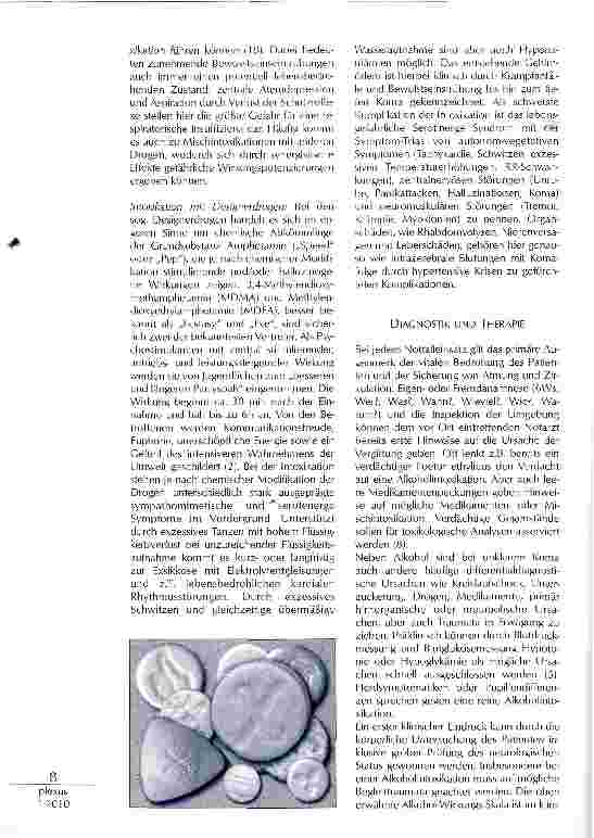 Vorschauseite 2: KOMASAUFEN UND DESIGNERDROGEN: NOTFALLMEDIZINISCHE UND INTENSIVMEDIZINISCHE ASPEKTE