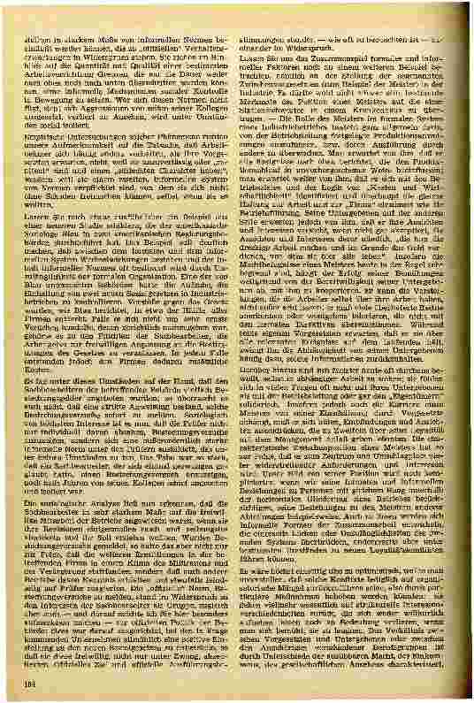 Vorschauseite 2: Einige soziologische und psychologische Aspekte der Verwaltung