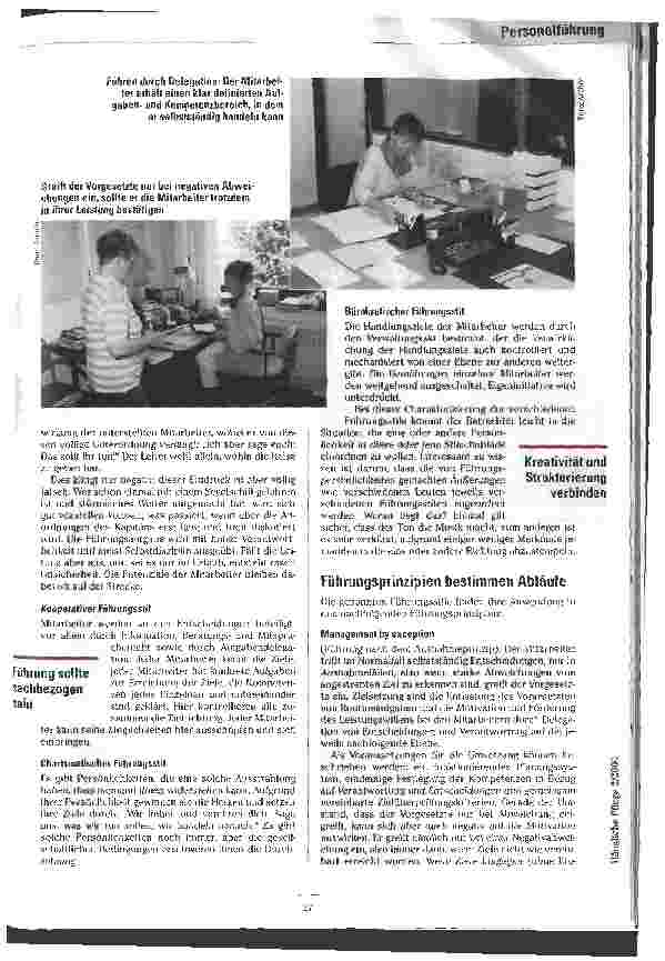 Vorschauseite 2: Professionell führen Veränderte Anforderungen an das Leitungsmanagement