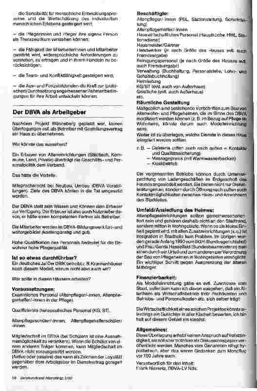 Vorschauseite 4: Ist eine menschenwürdige Altenpflege noch möglich? Eckwerte für eine personengerechte Altenpflege