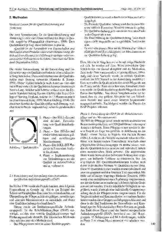 Vorschauseite 2: Entwicklung und Umsetzung eines Qualitätskonzeptes mit zentralen und dezentralen Aspekten
