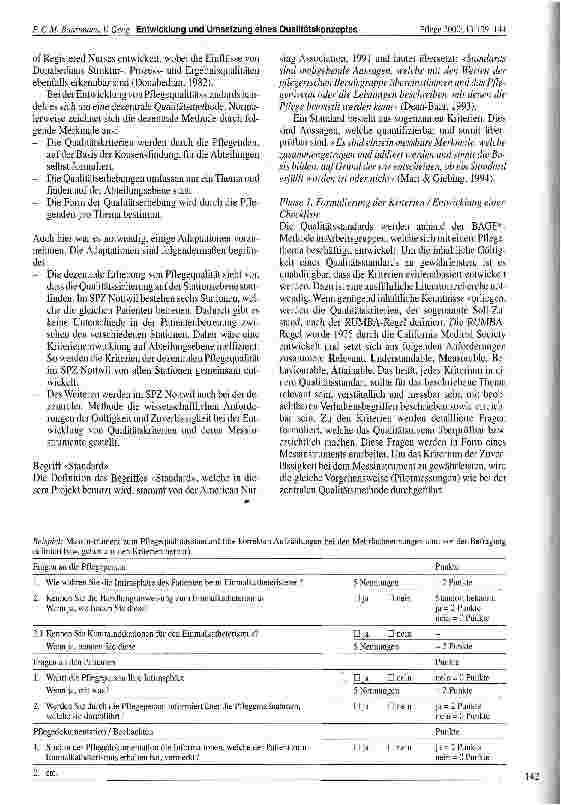 Vorschauseite 4: Entwicklung und Umsetzung eines Qualitätskonzeptes mit zentralen und dezentralen Aspekten