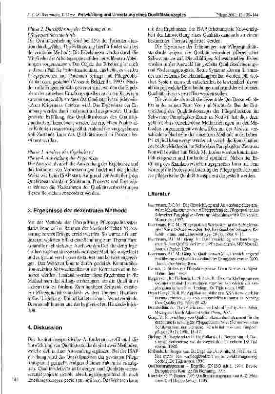 Vorschauseite 5: Entwicklung und Umsetzung eines Qualitätskonzeptes mit zentralen und dezentralen Aspekten