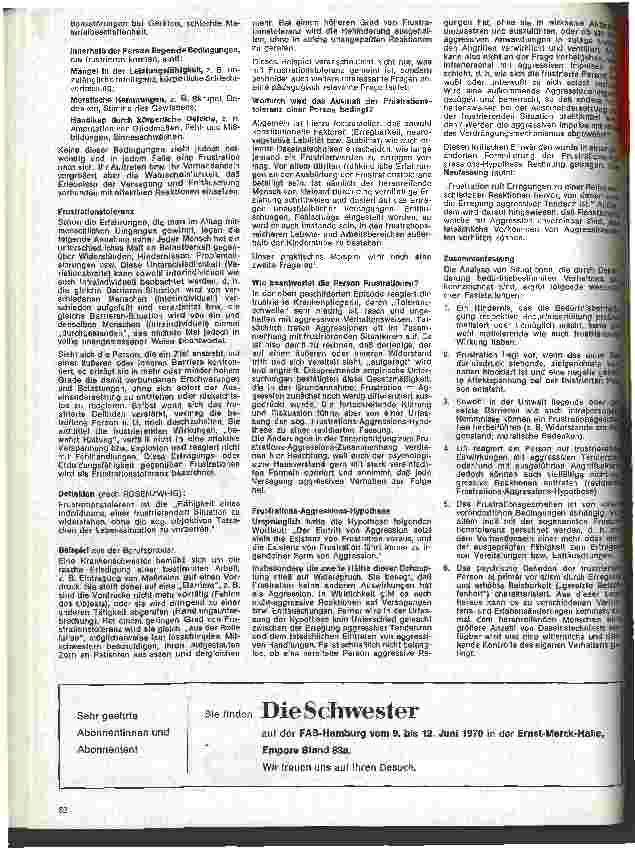 Vorschauseite 2: Bedürfnisse, Konflikte, Reaktionen 3. Folge: Das Frustrations-Modell