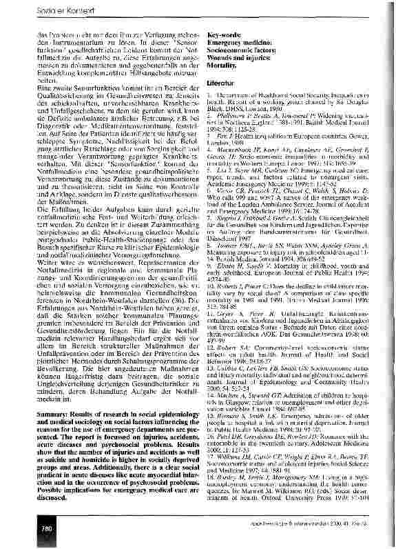 Vorschauseite 5: Akutkrankheit und sozialer Kontext