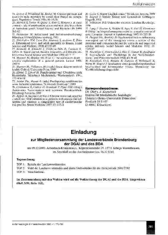 Vorschauseite 6: Akutkrankheit und sozialer Kontext