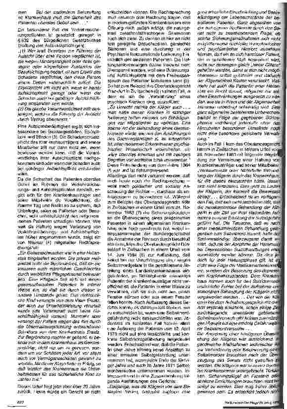 Vorschauseite 2: Die Fixierung (Fesselung) und Isolierung von Patienten im Krankenhaus ...aus juristischer Sicht