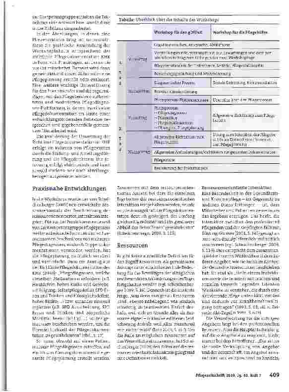 Vorschauseite 2: Praxisnaher, gelebter Pflegeprozess - Utopie oder Wirklichkeit?