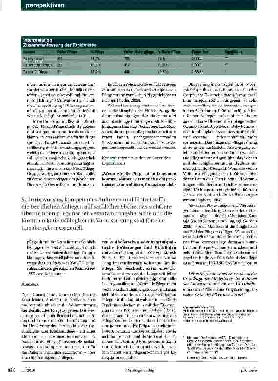 Vorschauseite 5: Invisible Care - ist Pflege unsichtbar?