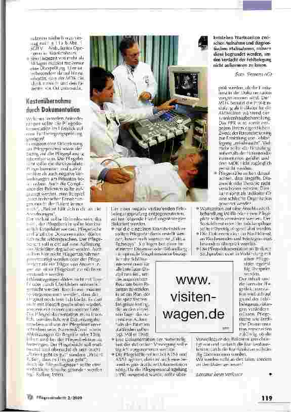 Vorschauseite 4: Fehlbelegung ist mangelnde Dokumentation! Die Bedeutung der Pflegedokumentation