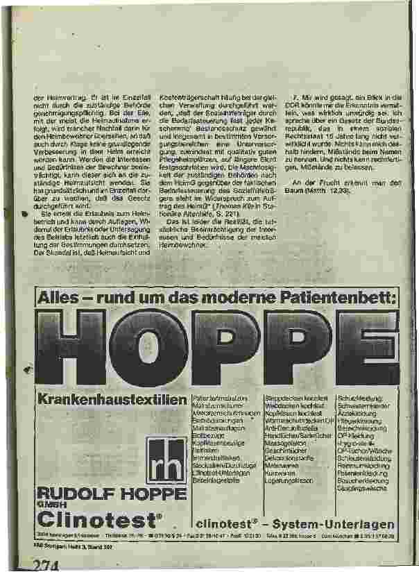 Vorschauseite 5: Interessen und Bedürfnisse der Heimbewohner
