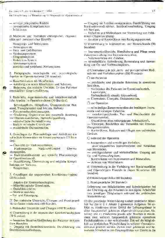 Vorschauseite 4: DKG Empfehlung zur Weiterbildung für Pflegekräfte im Operationsdienst Empfehlung
