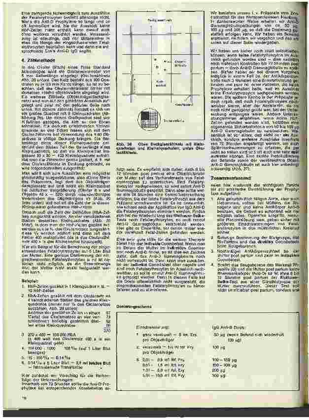 Vorschauseite 6: Transfusionskunde, Blutgruppenserologie und Immunhämatologie 11. Folge: Anti-D Gammaglobulin Prophylaxe