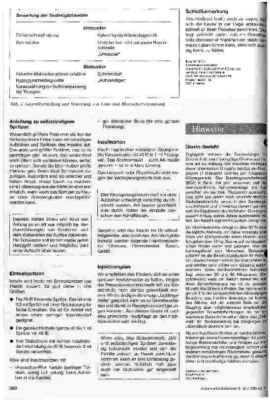Vorschauseite 3: Pflegeschwerpunkte bei Diabetes mellitus im Kinderund Jugendalter