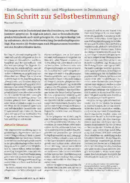Vorschauseite 1: Ein Schritt zur Selbstbestimmung?