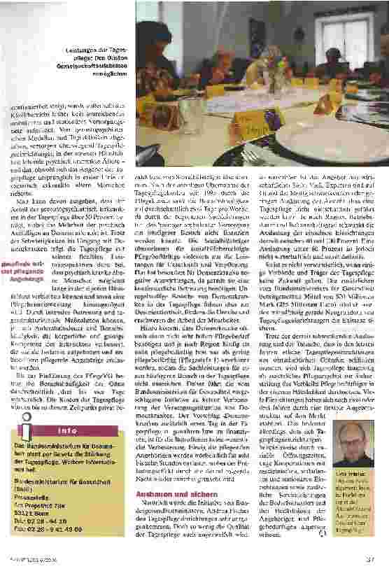 Vorschauseite 4: Eine zweite Chance Tagespflege