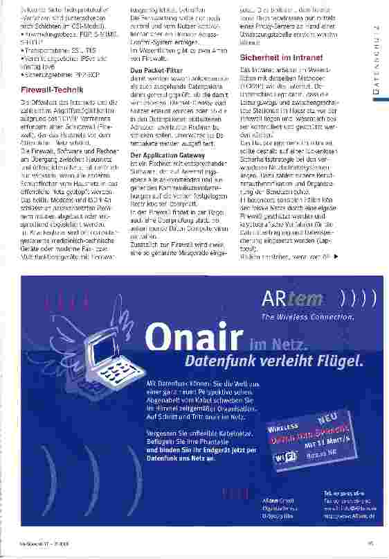Vorschauseite 5: Missbrauch ausschließen Datenschutz in Internet und Intranet