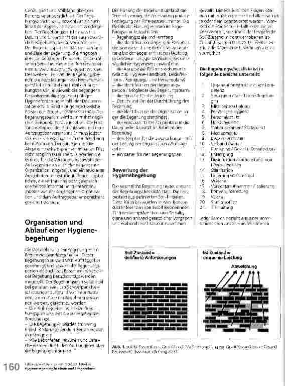 Vorschauseite 3: Hygienebegehung in Altenund Pflegeheimen - ein Beitrag zum Qualitätsmanagement