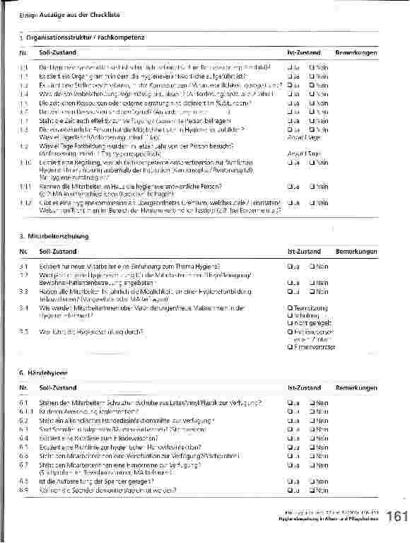 Vorschauseite 4: Hygienebegehung in Altenund Pflegeheimen - ein Beitrag zum Qualitätsmanagement
