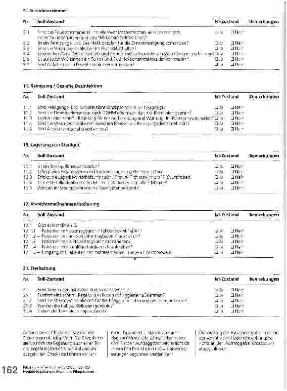 Vorschauseite 5: Hygienebegehung in Altenund Pflegeheimen - ein Beitrag zum Qualitätsmanagement