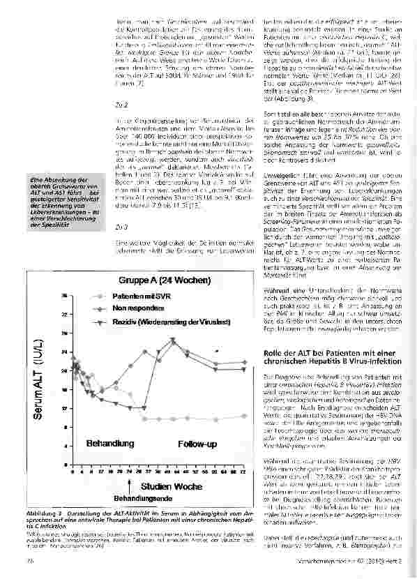 Vorschauseite 4: „Leberwerte - Interpretation von normalen und pathologischen Messwerten