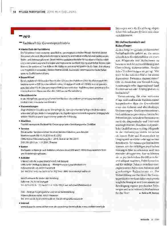 Vorschauseite 2: Alte Seelen ganzheitlich pflegen