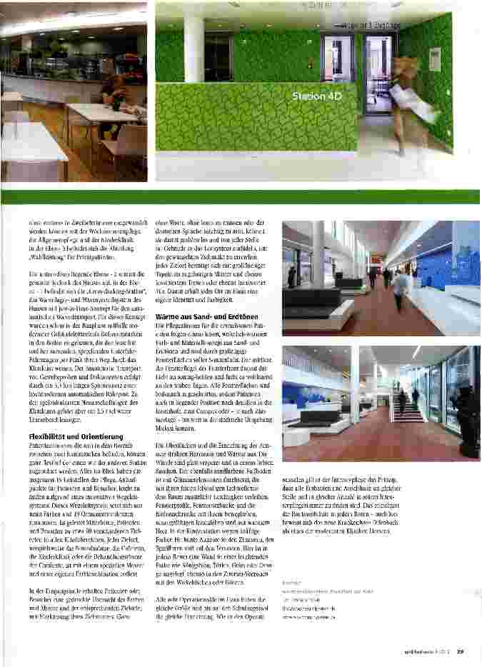 Vorschauseite 2: Kubus mit CampusHochmodern, wohnlich und übersichtlich: das Klinikum Offenbach
