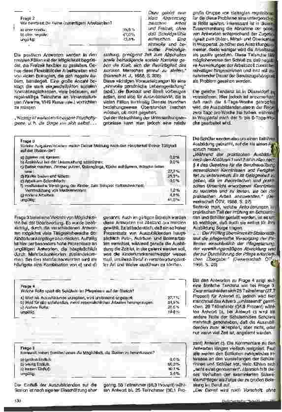Vorschauseite 2: Die Ausbildung zur Kinderkrankenschwester im Spannungsfeld zwischen Schule und Station